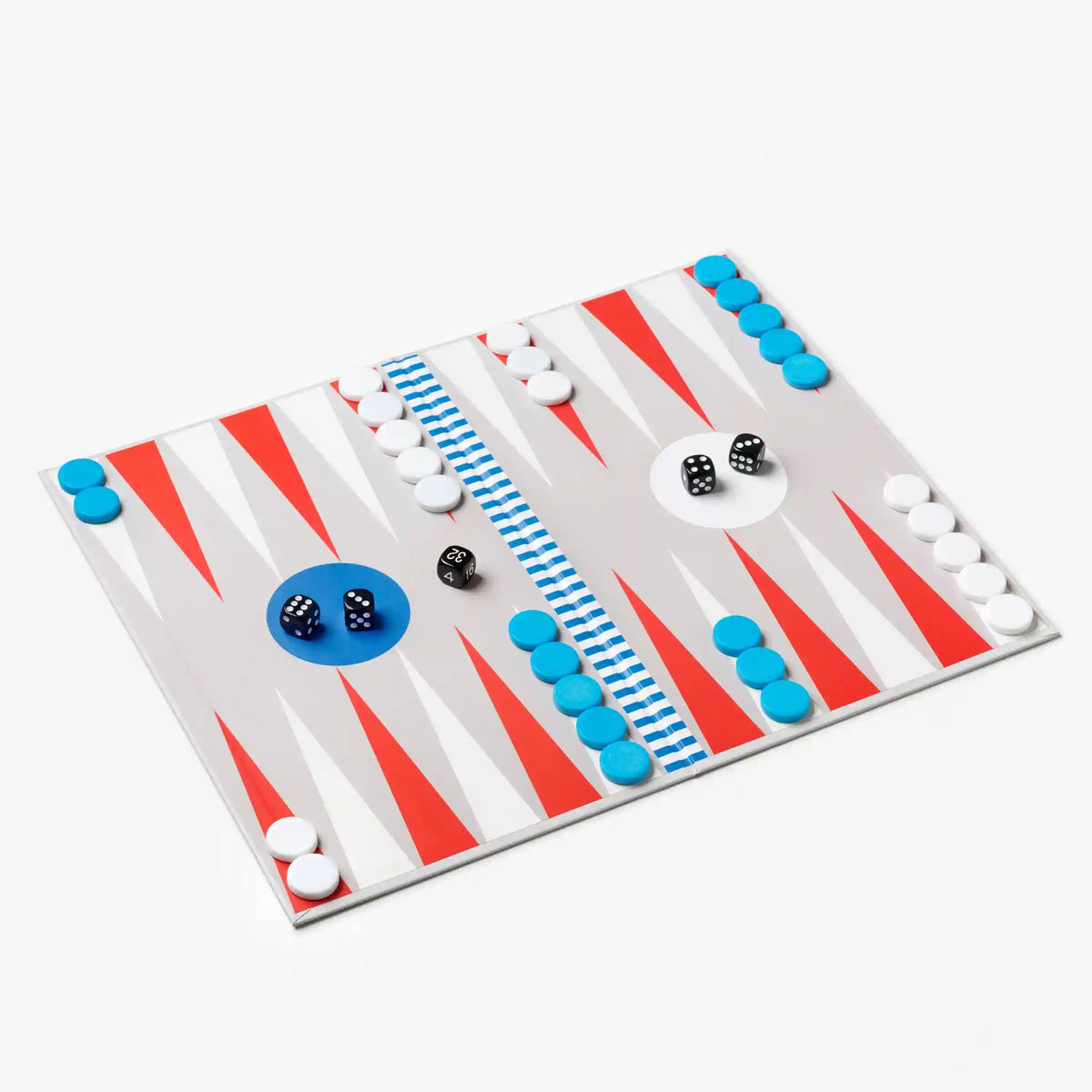 The Art of Backgammon Board Game