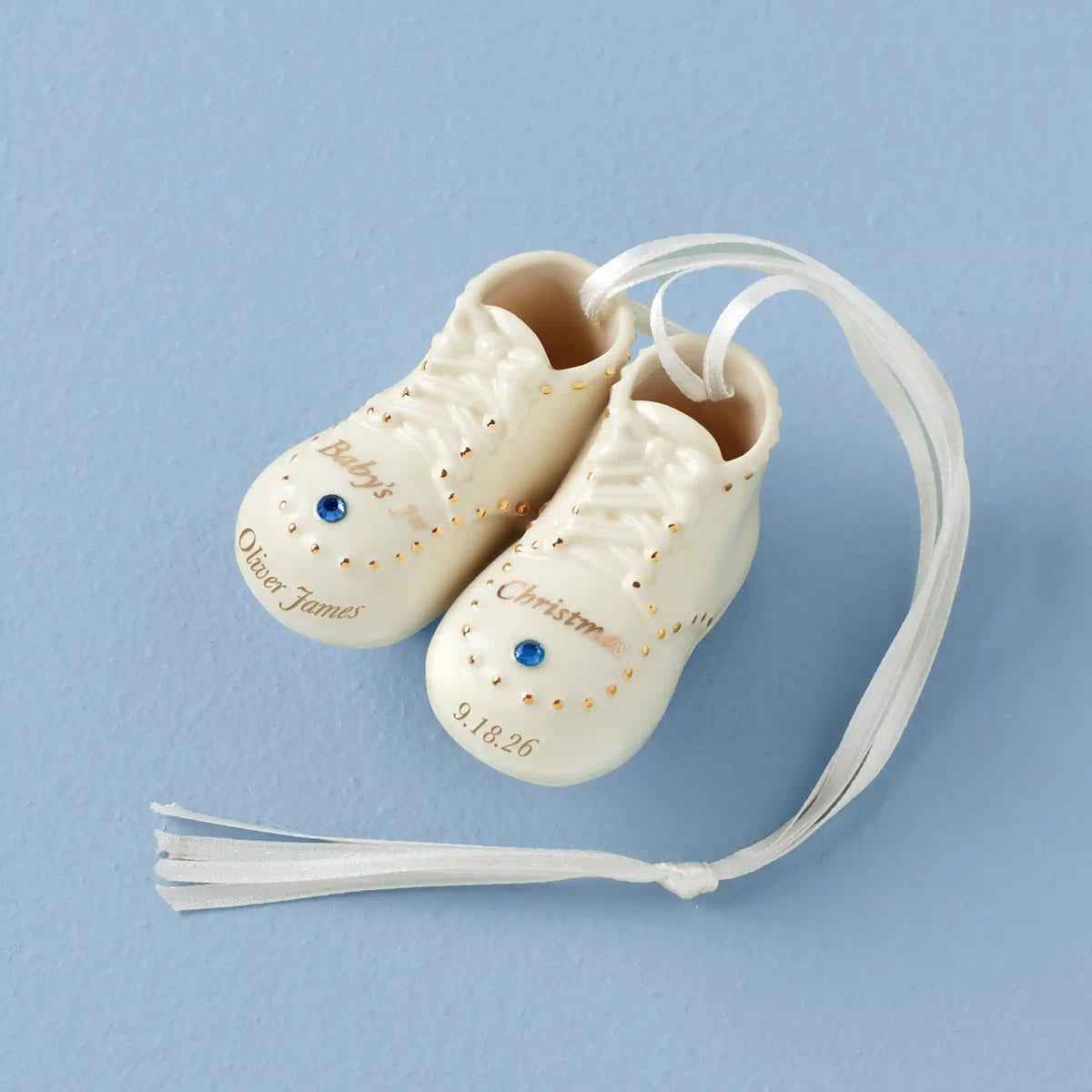 Personalized Baby's First Steps Ornament