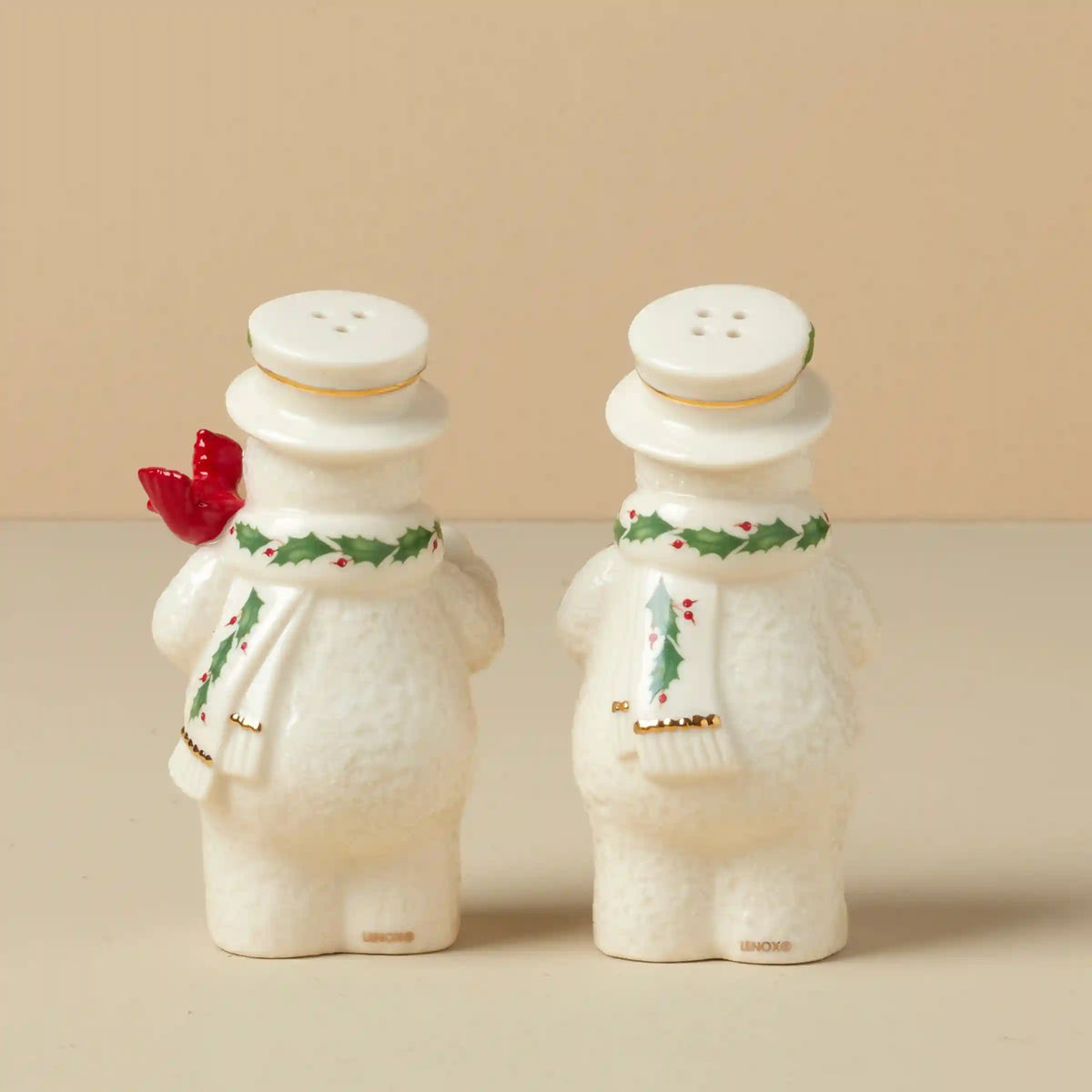 Happy Holly Days Snowmen Salt & Pepper Set