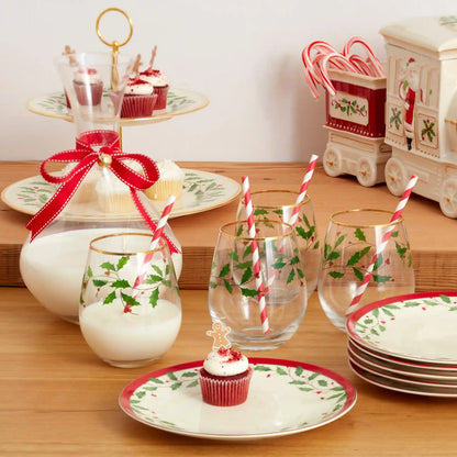 Holiday Accent Plates, Set of 6