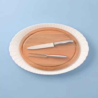 Harvest 4-Piece Turkey Platter & Carving Set