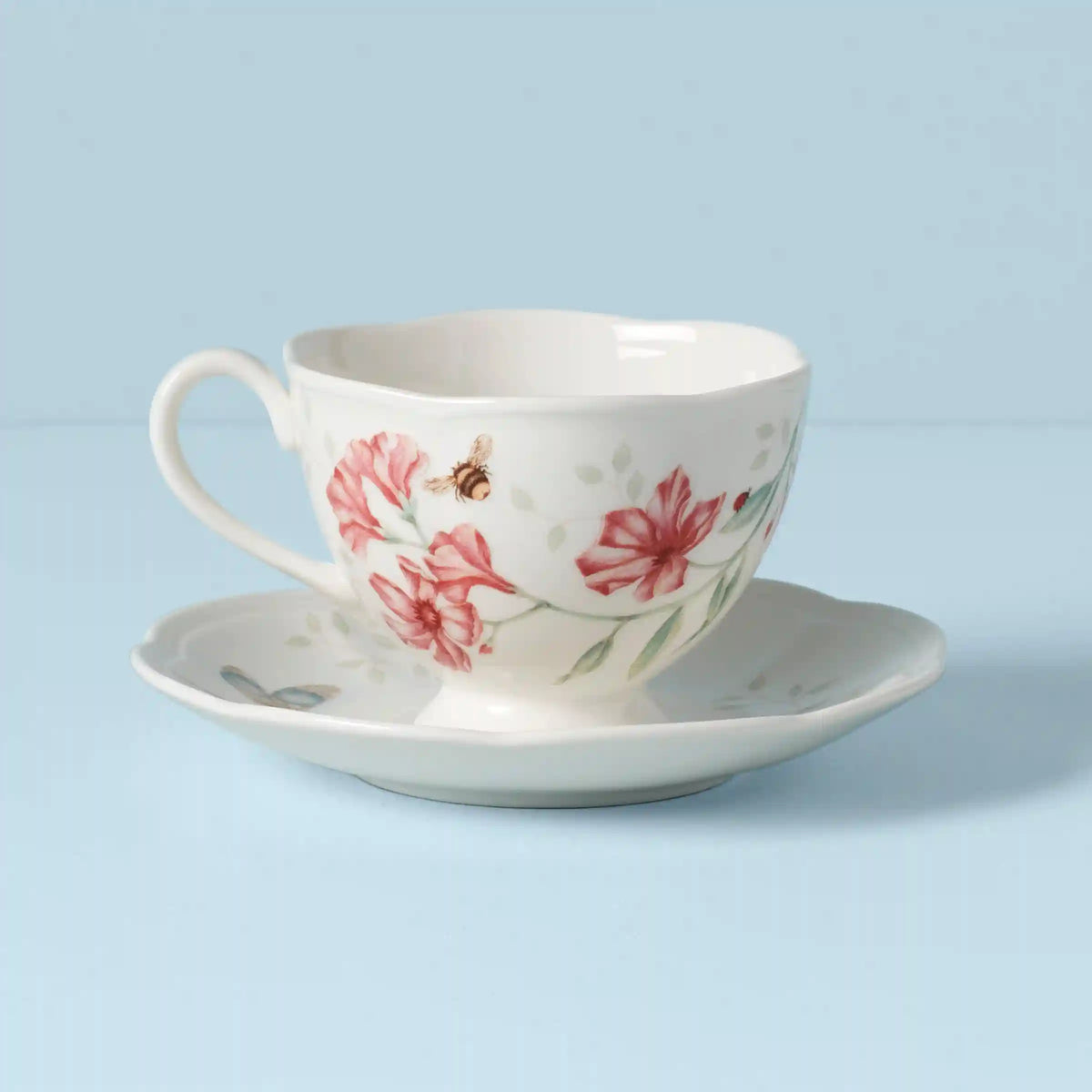 Butterfly Meadow Dragonfly Cup & Saucer