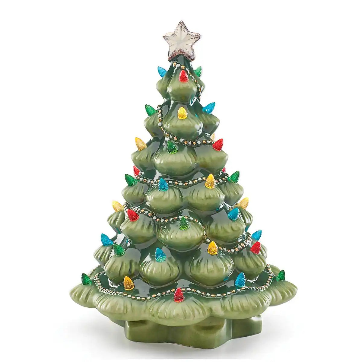 Treasured Traditions Green Lit Tree