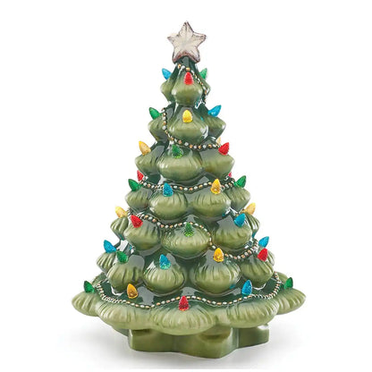 Treasured Traditions Green Lit Tree