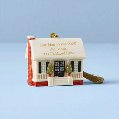 Personalized Our New Home Ornament