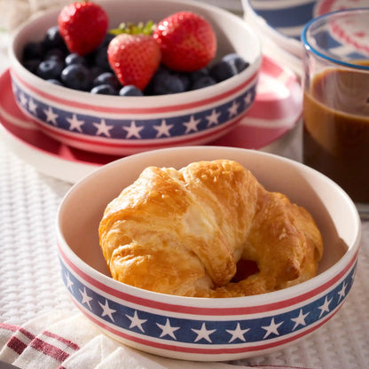 24 Seven Melamine Aweigh We Go 24-Piece Dinnerware Set