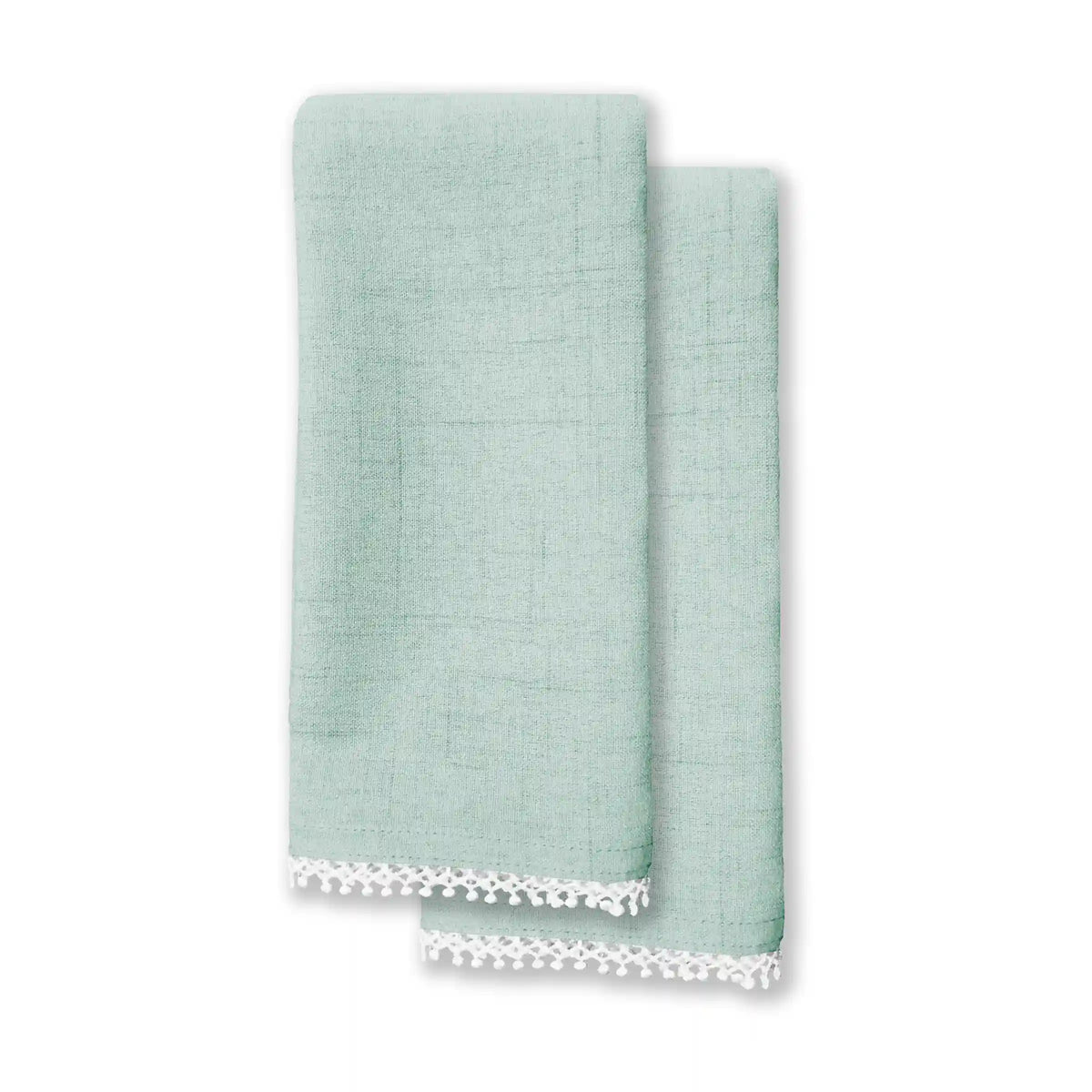 French Perle Ice Blue Napkin, Set of 2