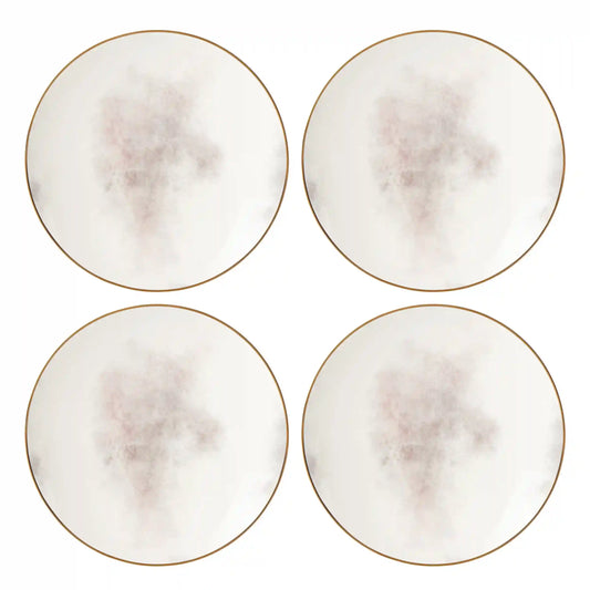 Trianna Salaria Coupe Salad Plates, Set of 4