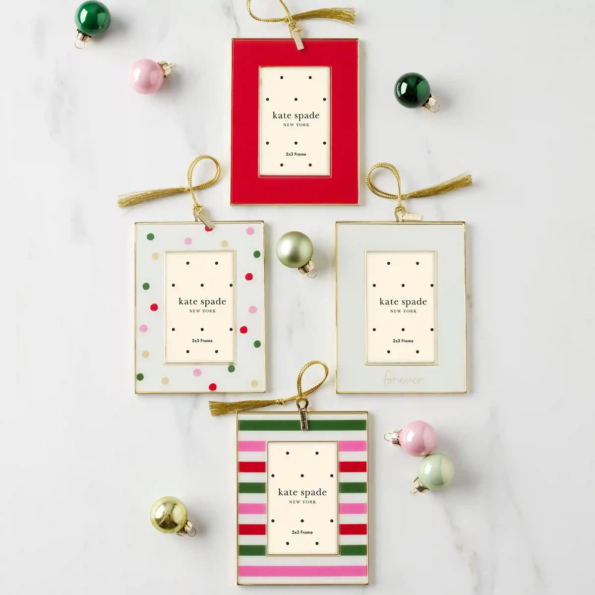 Be Jolly Dot Mini Photo Frame Ornament