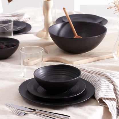 Ridge Black All-Purpose Bowl