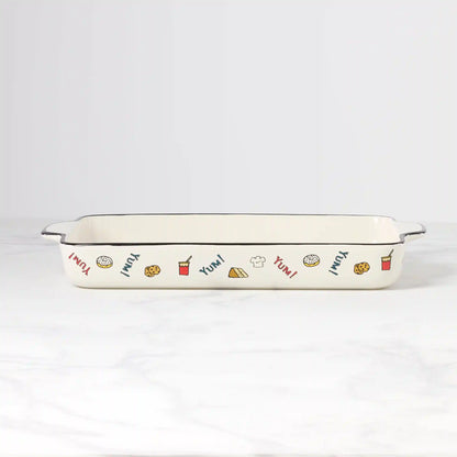 Chef Snoopy Rectangular Baker