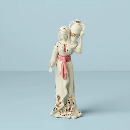First Blessing Nativity Woman & Jug Figurine