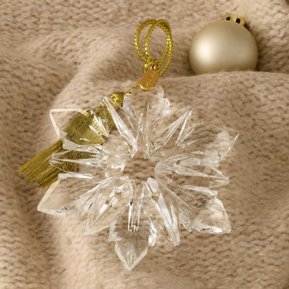 2026 Optic Snowflake Ornament
