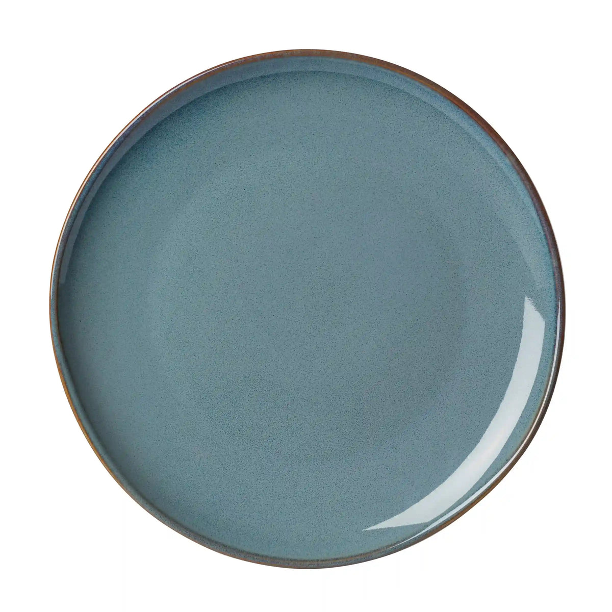 Organic Shades Blue 12-Piece Dinnerware Set