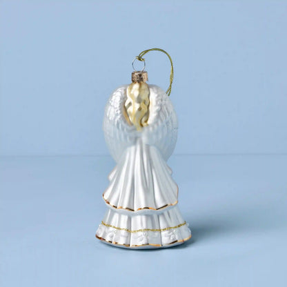 Blown Glass Angel Ornament