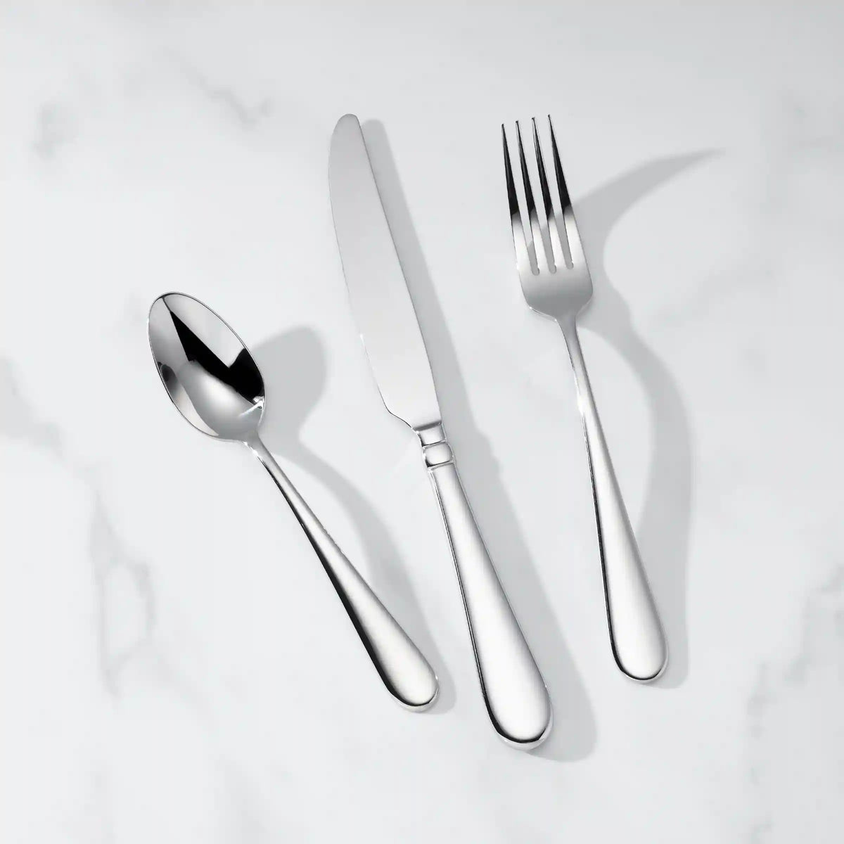 Studio 1414 Mirror 24 Piece Flatware Set with Caddy