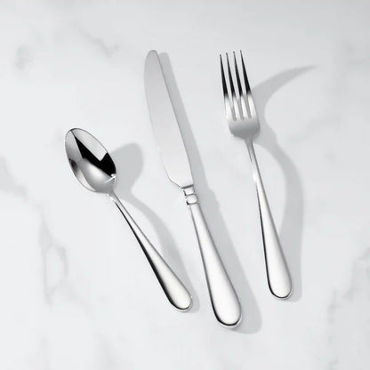 Studio 1414 Mirror 24 Piece Flatware Set with Caddy