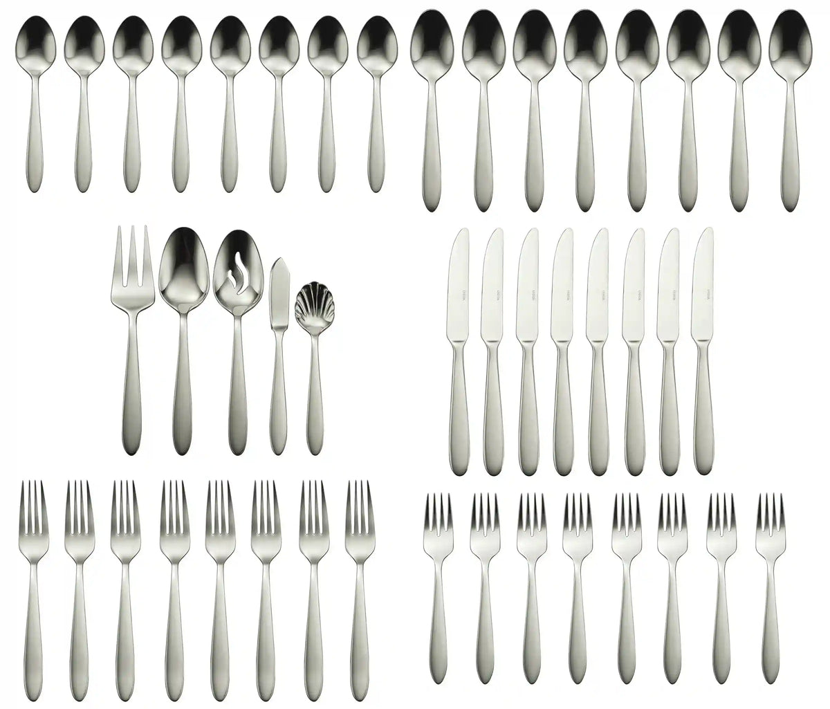 Mooncrest 45-Piece Flatware Set
