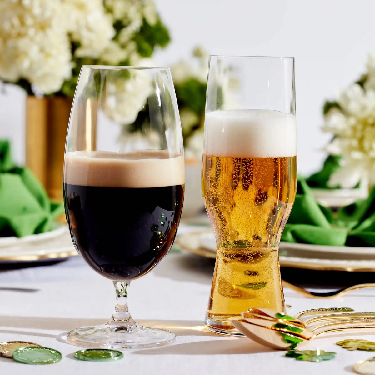 Tuscany Classics Assorted Beer Glasses, Set of 4