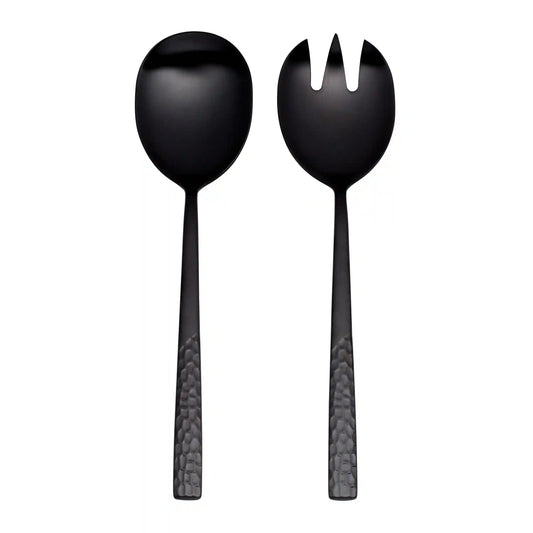 Mezze Midnight 2-Piece Salad Servers