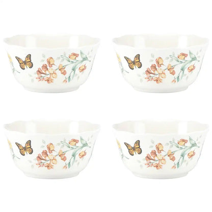 Butterfly Meadow Melamine All-Purpose Bowls, Set of 4