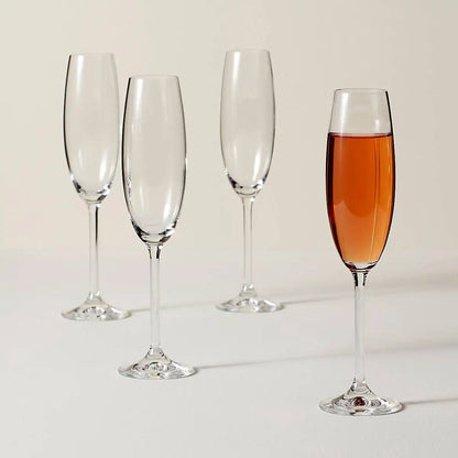 Tuscany Classics Flute Glasses, Set of 4