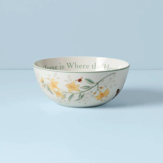 Butterfly Meadow "Home is Where The Heart is" Bowl