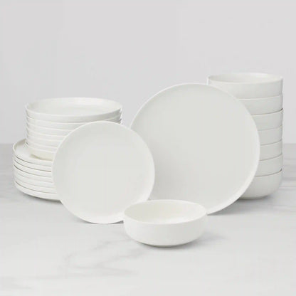 24 Seven White 24-Piece Dinnerware Set