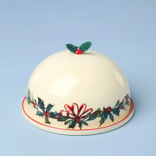 Winter Greetings Small Covered Dish