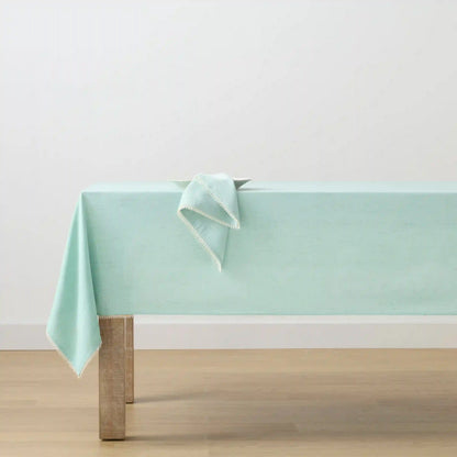 French Perle Ice Blue 60x84 Tablecloth