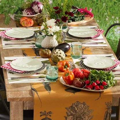 Butterfly Meadow Floral Green Accent Plates, Set of 4