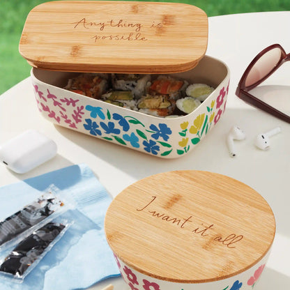 Floral Fields 2-Piece Container Set