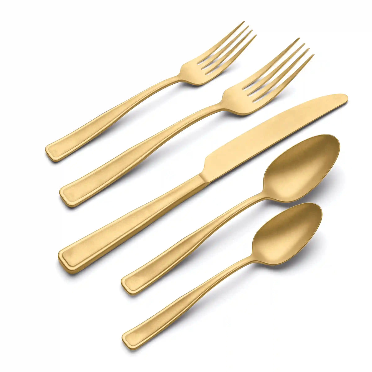 Reid Champagne Vintage 20-Piece Flatware Set