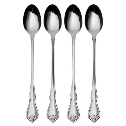 True Rose Tall Drink Spoons, Set of 4