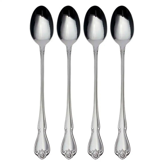 True Rose Tall Drink Spoons, Set of 4