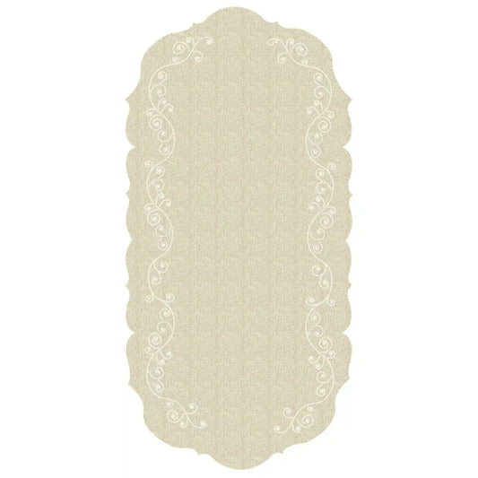 French Perle Linen Centerpiece Table Runner