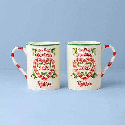 Holiday Our First Christmas Together 2-Piece Mug Set