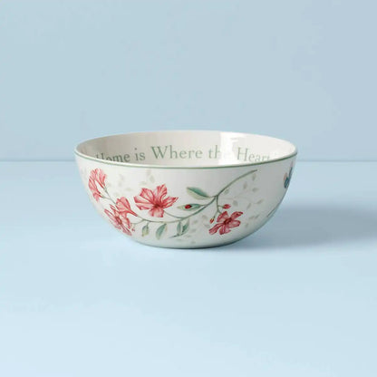 Butterfly Meadow "Home is Where The Heart is" Bowl