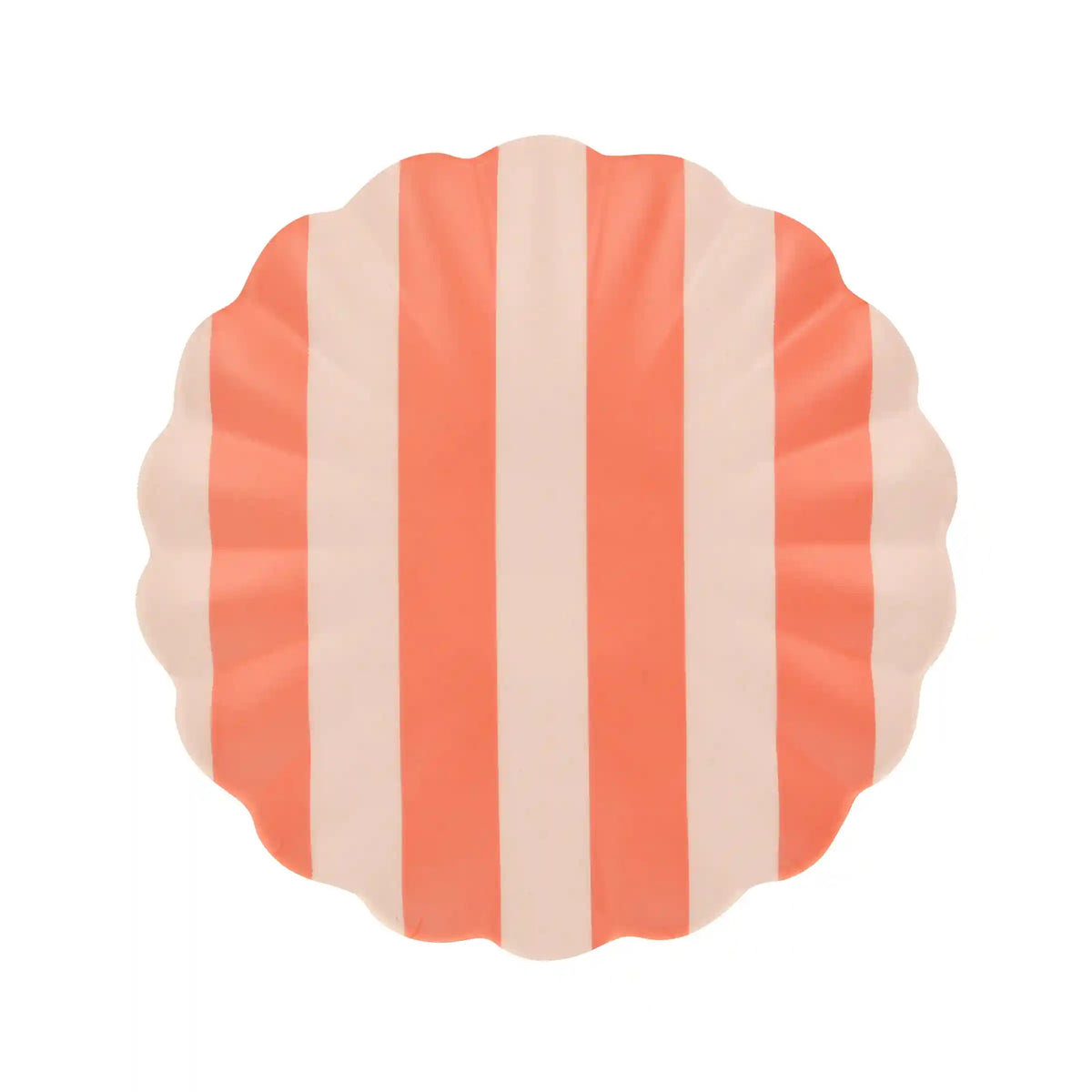 Stripey Assorted Bamboo Small Plates, Set of 6