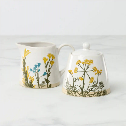 Wildflowers Sugar & Creamer Set