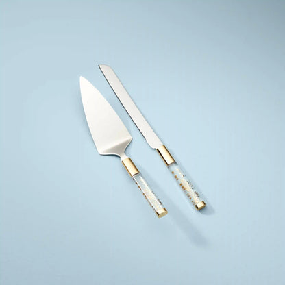 Opal Innocence 2-Piece Cake Knife & Server Set
