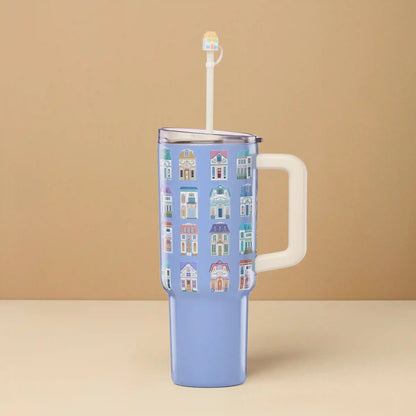 Lenox Spice Village 40oz Tumbler with Straw & Topper