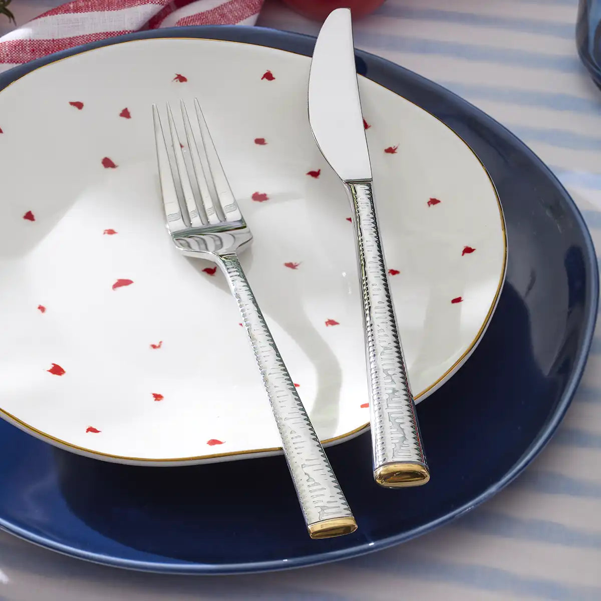 Garnet Bay 4-Piece Dessert Set