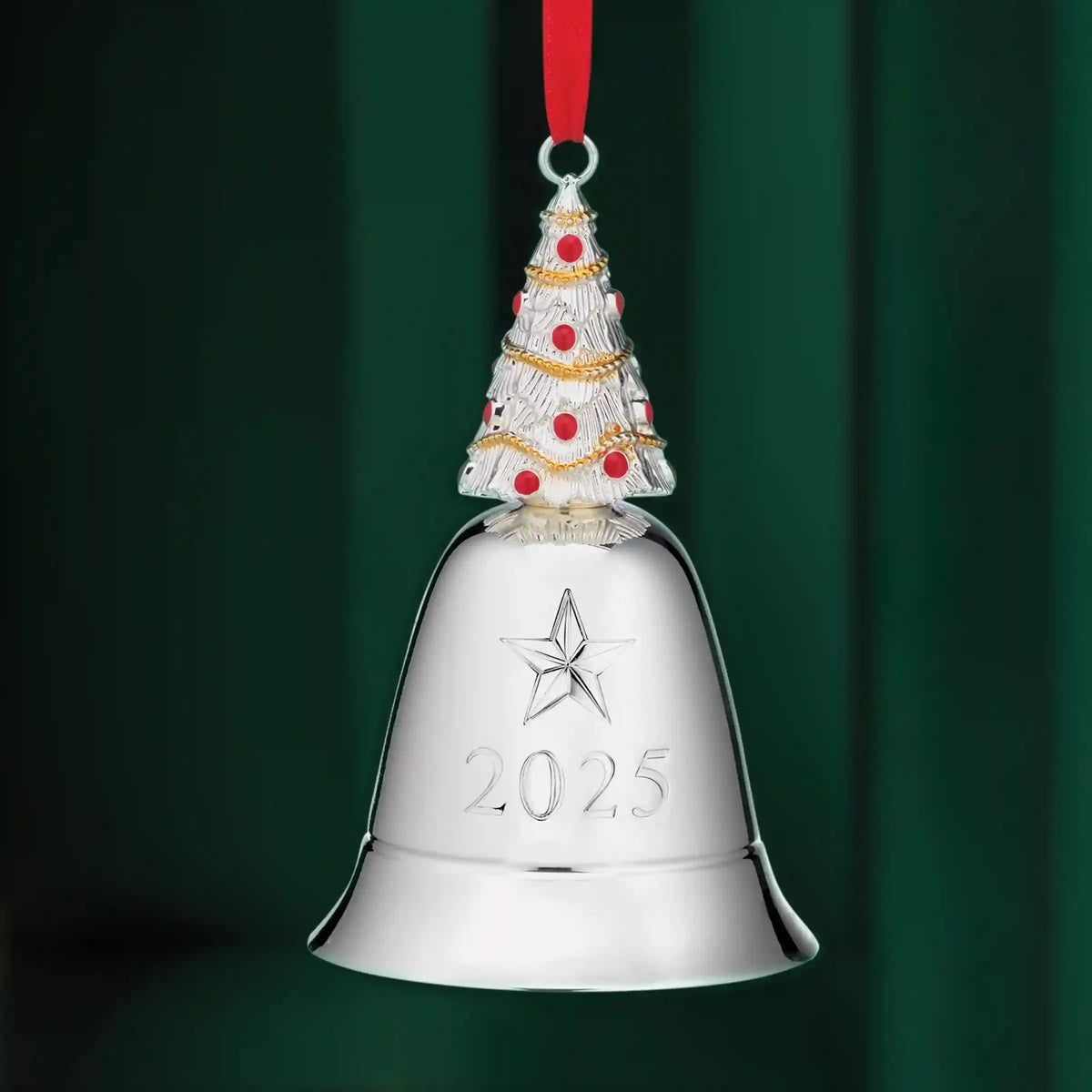 2025 Musical Bell Silverplate Ornament