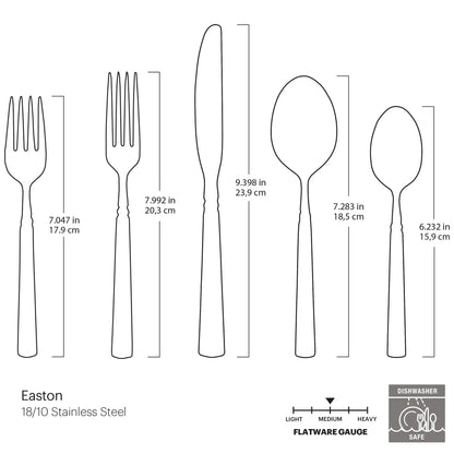 Easton 5-Piece Place Setting