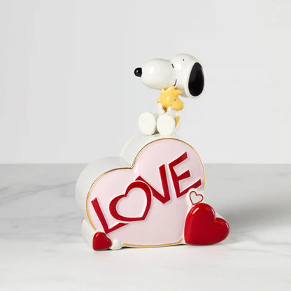 Snoopy Valentine's Day Candy Jar