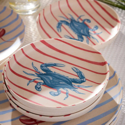 24 Seven Melamine Wharfside 18-Piece Dinnerware Set