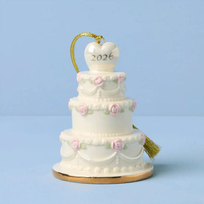 2026 Wedding Cake Ornament