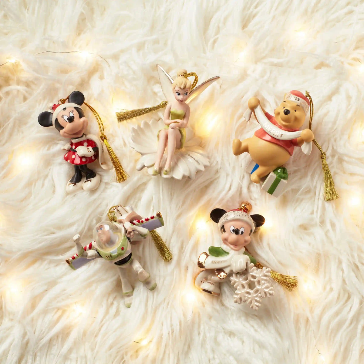 Personalized Mickey Mouse Snowflake Ornament