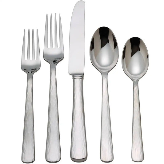 Silver Echo 5-Piece Place Setting